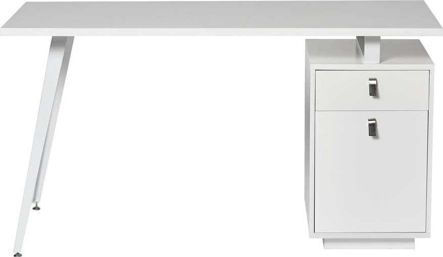 Bílý psací stůl Marckeric Rudy