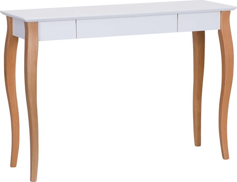 Bílý psací stůl Ragaba Lillo