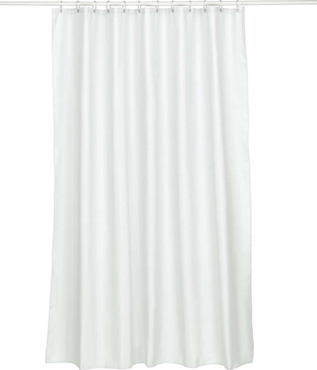 Bílý sprchový závěs Kela Laguna
