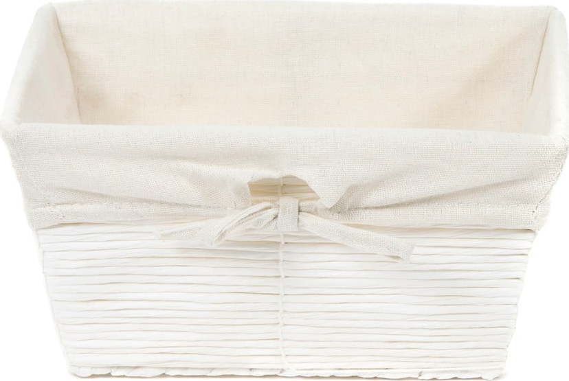 Bílý úložný papírový košík Compactor Kimo Paper Basket