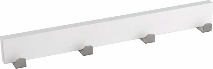 Bílý věšák s 4 háčky Rowico Confetti Rowico