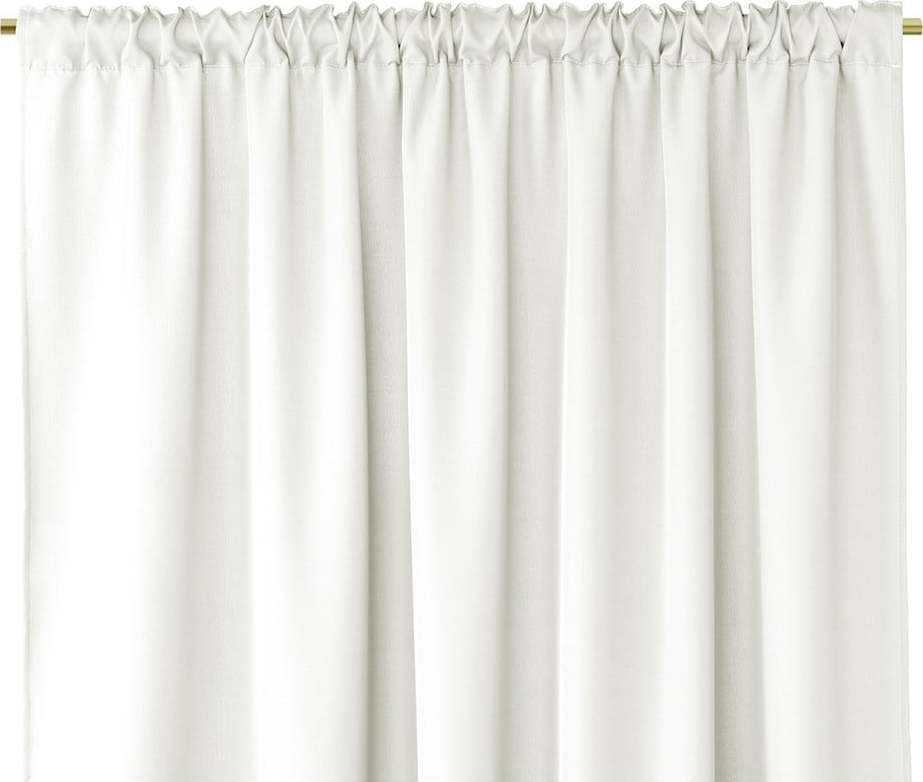 Bílý závěs AmeliaHome Pleat