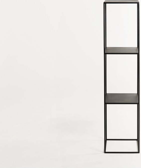 Černá kovová knihovna Custom Form Tensio