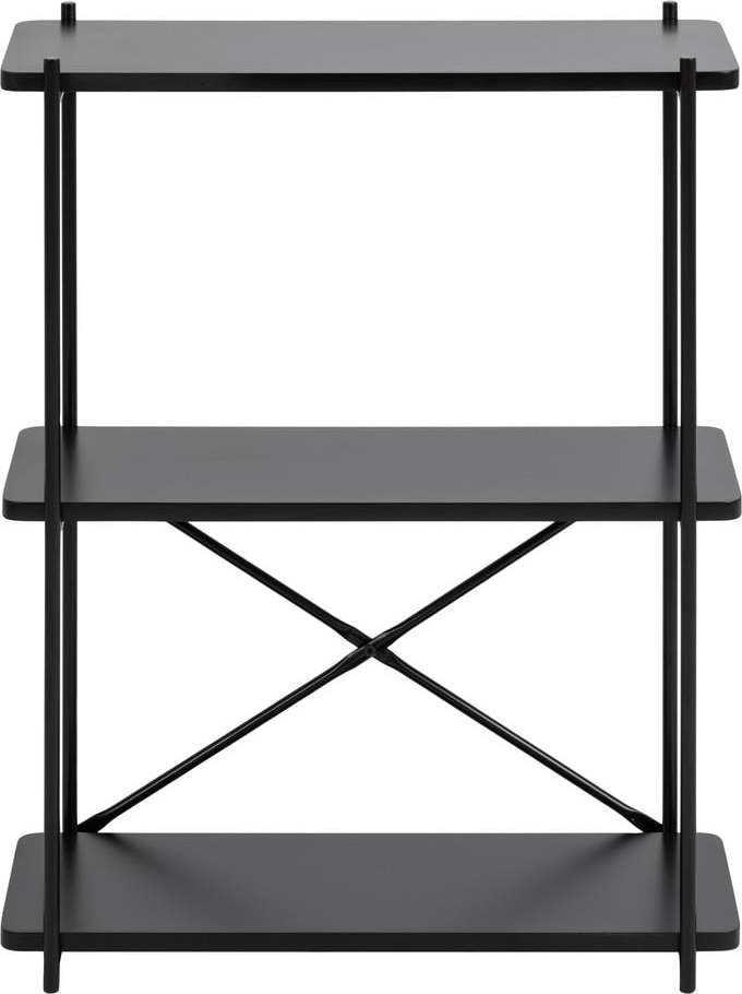 Černá nízká knihovna Actona Pascal Actona