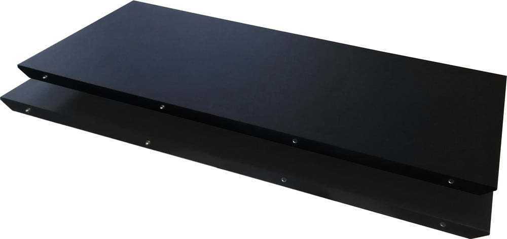 Černá přídavná deska ke stolu Meza by Hammel