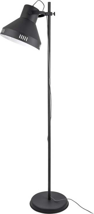 Černá stojací lampa Leitmotiv Tuned Iron