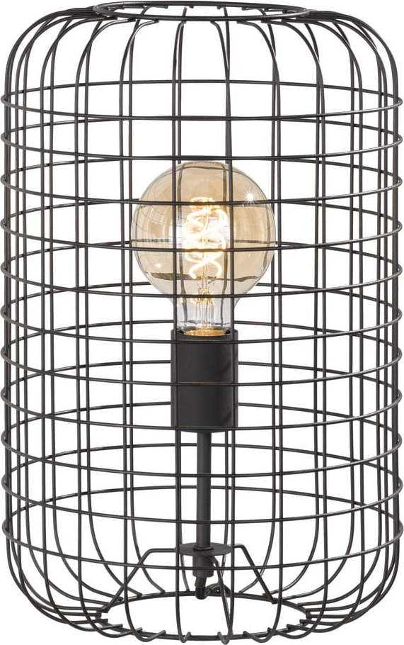 Černá stolní lampa Fischer & Honsel Justin