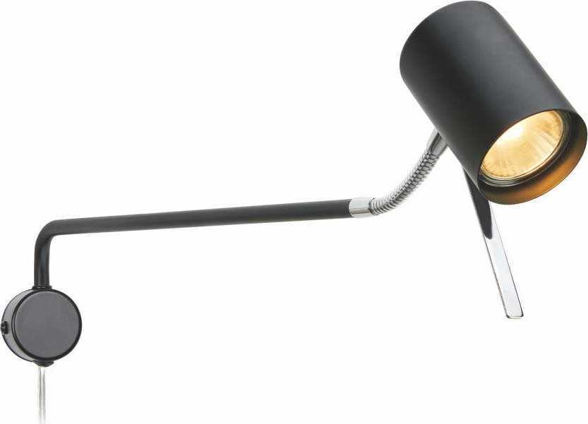 Černé nástěnné svítidlo Markslöjd Alice 1L Markslöjd