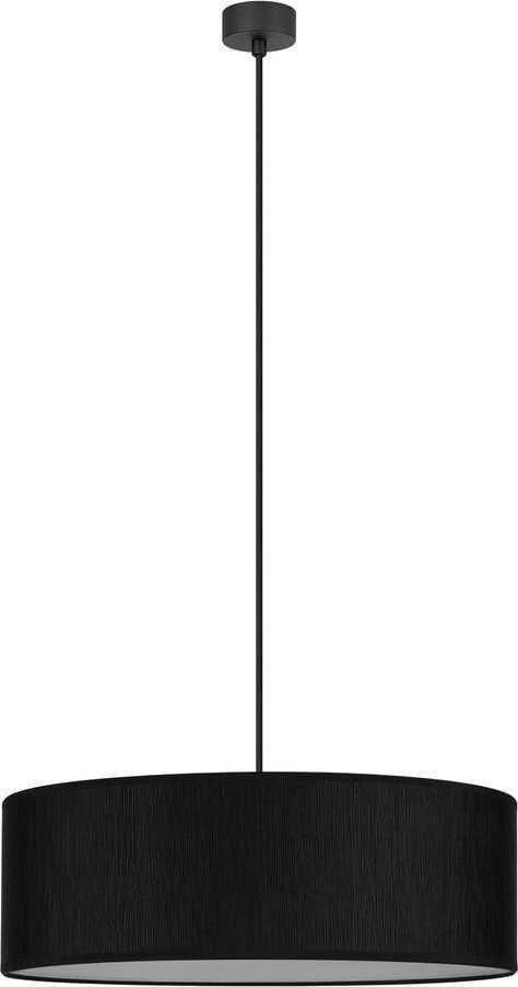 Černé závěsné svítidlo Bulb Attack Doce XL