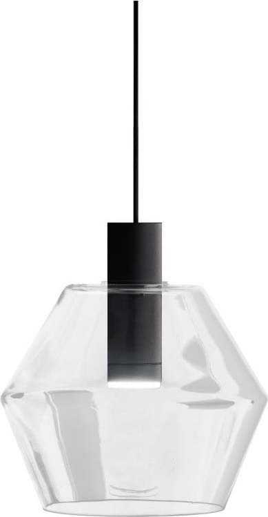 Černo-bílé závěsné svítidlo Markslöjd Diamant Markslöjd