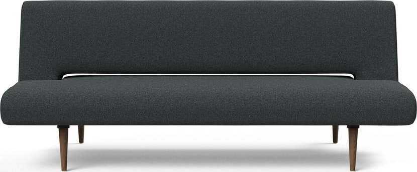 Černo-modrá rozkládací pohovka Innovation Unfurl Innovation