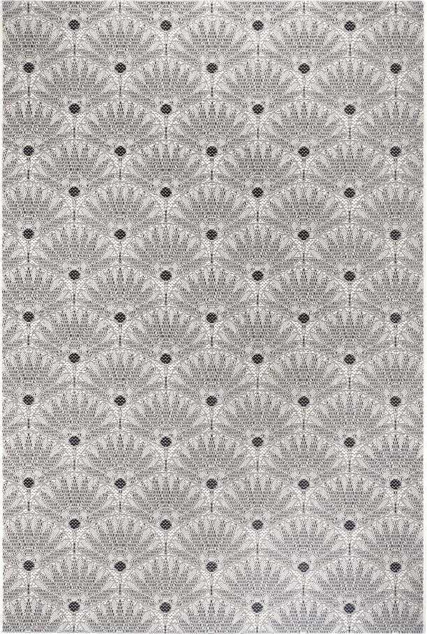 Černo-šedý venkovní koberec Ragami Amsterdam