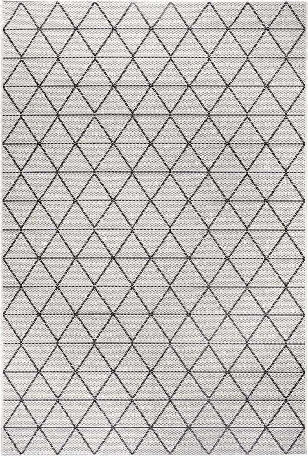 Černo-šedý venkovní koberec Ragami Athens