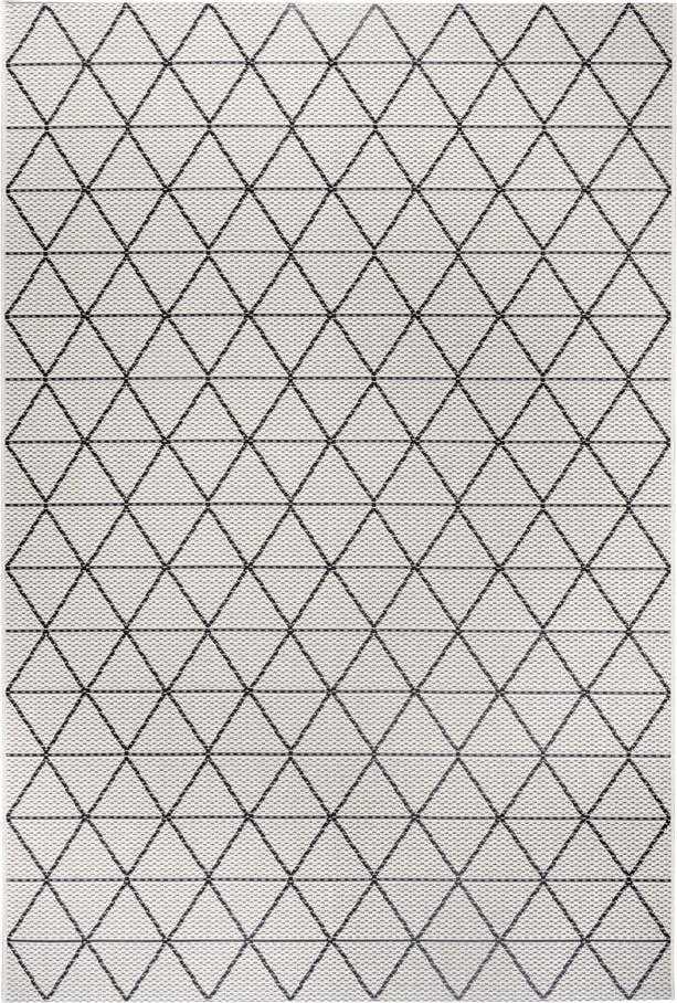 Černo-šedý venkovní koberec Ragami Athens