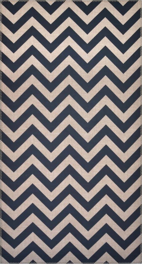 Černošedý koberec Vitaus Ryan