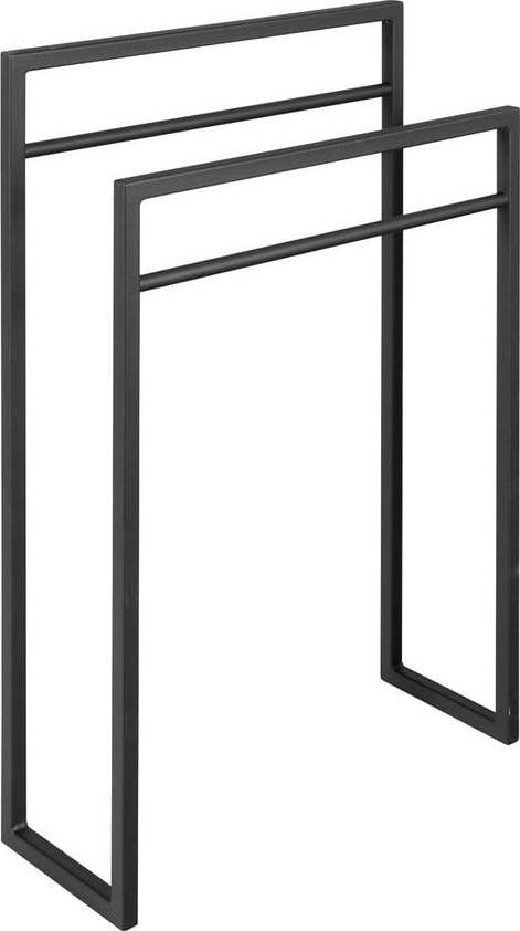 Černý ocelový stojan na ručníky Sapho Ska Sapho