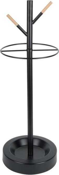 Černý stojan na deštníky Leitmotiv Fushion PT LIVING