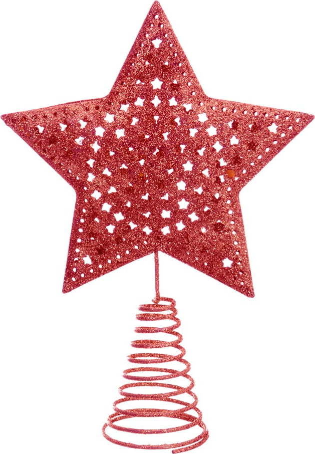 Červená hvězda na vánoční strom Unimasa Terminal Unimasa