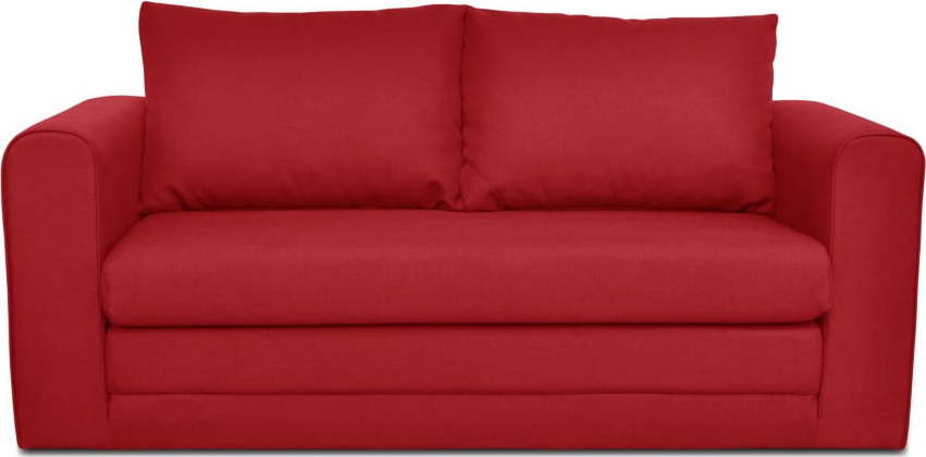 Červená rozkládací pohovka Cosmopolitan Design Honolulu Cosmopolitan design