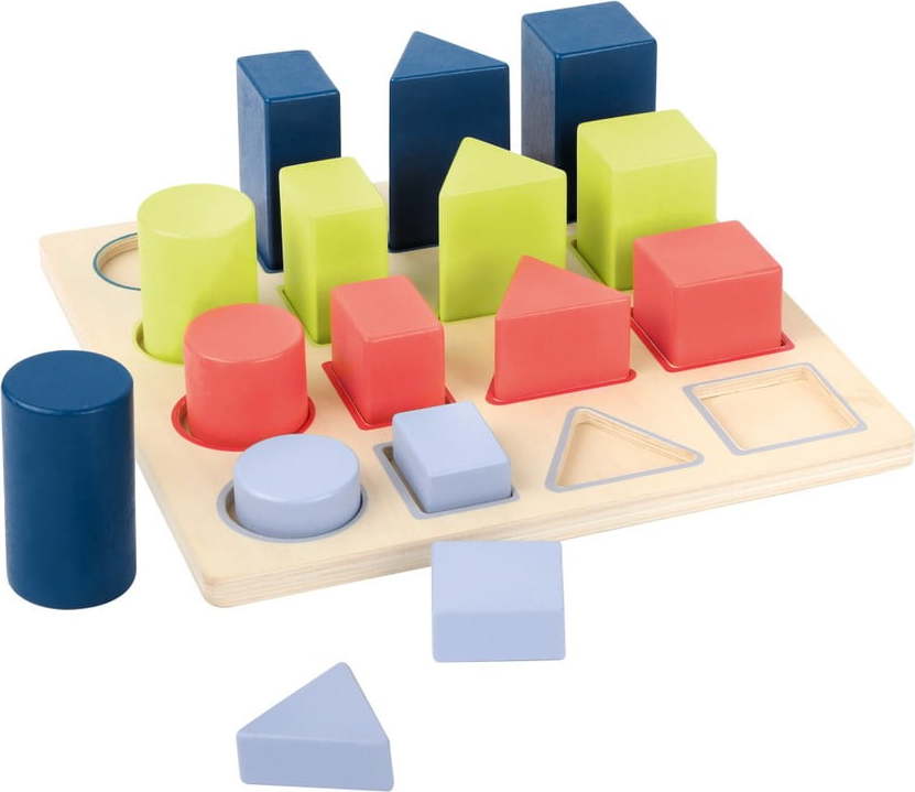 Dětská dřevěná edukativní hra Legler Geometry Legler