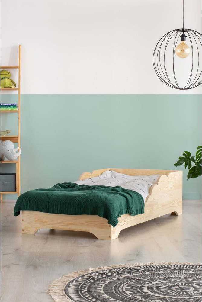 Dětská postel z borovicového dřeva 90x200 cm Box 11 - Adeko Adeko