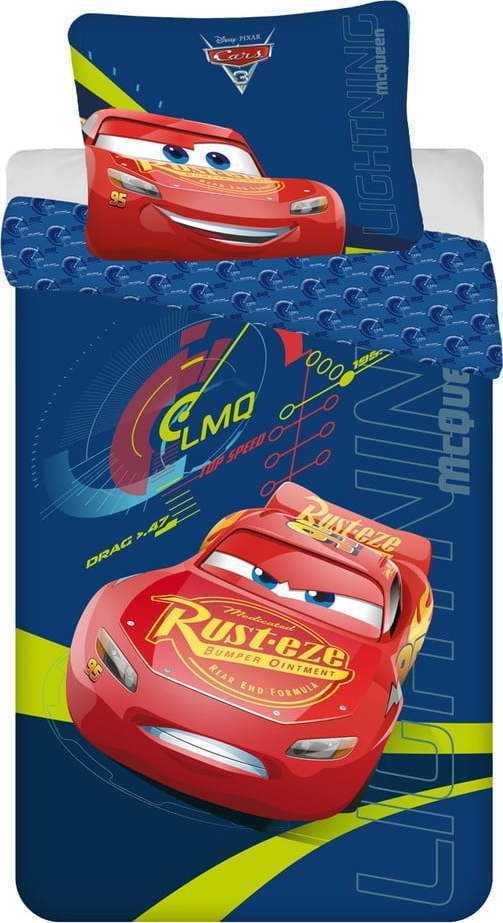 Dětské bavlněné povlečení Jerry Fabrics McQueen