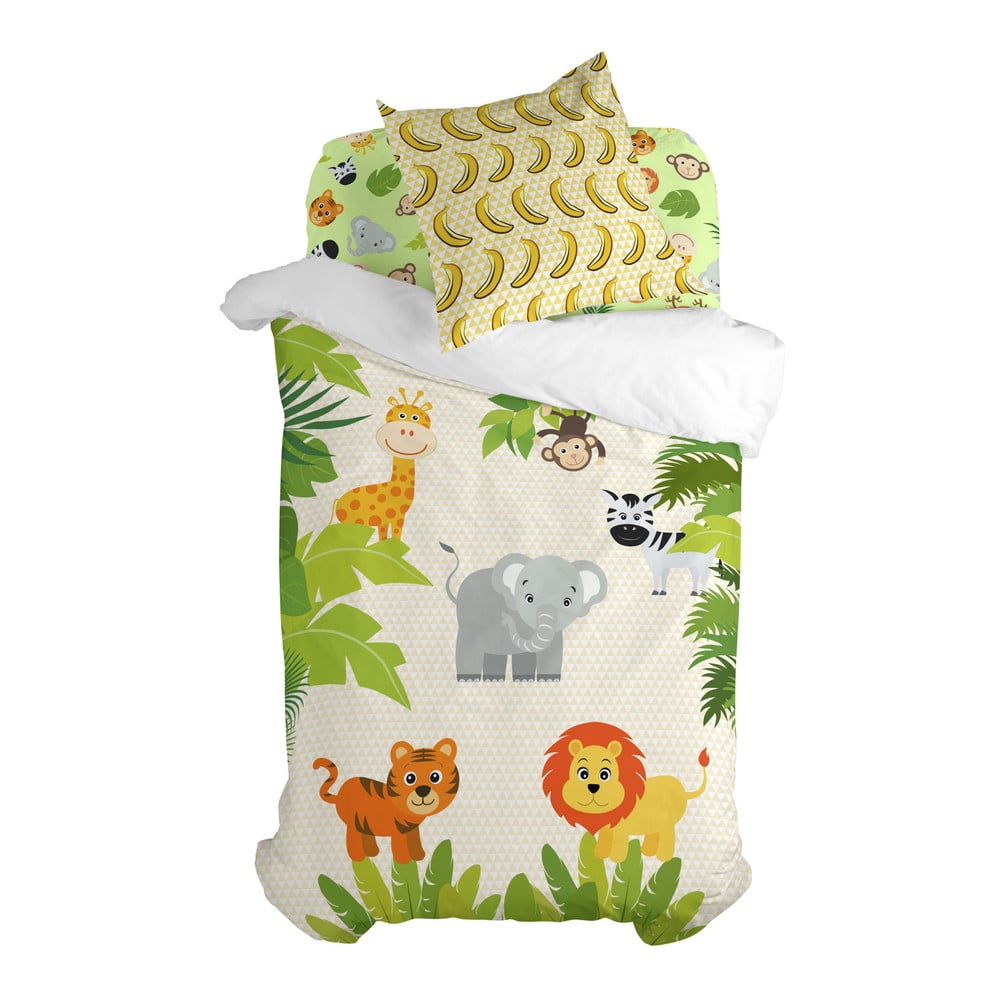 Dětské bavlněné povlečení na jednolůžko Mr. Fox Wild