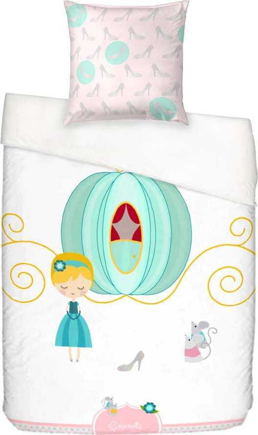 Dětské bavlněné povlečení na peřinu a polštář Mr. Fox Pumpkin