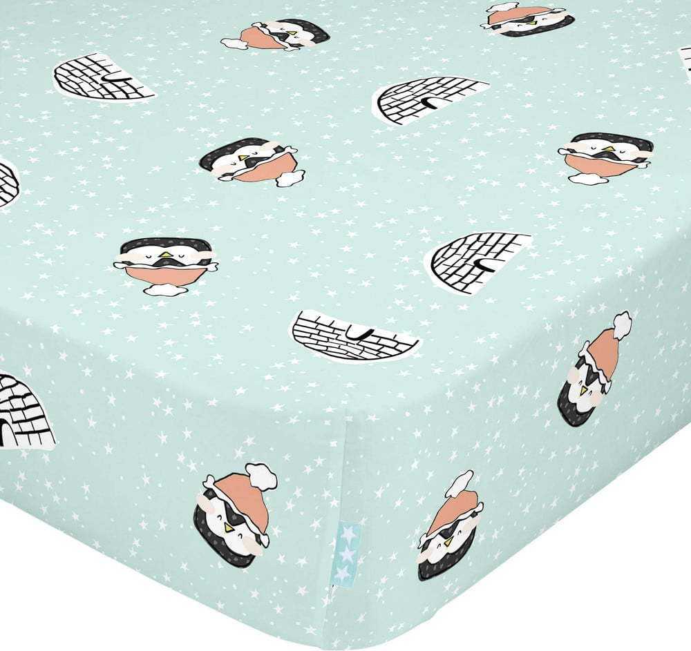 Dětské bavlněné prostěradlo Moshi Moshi Igloo