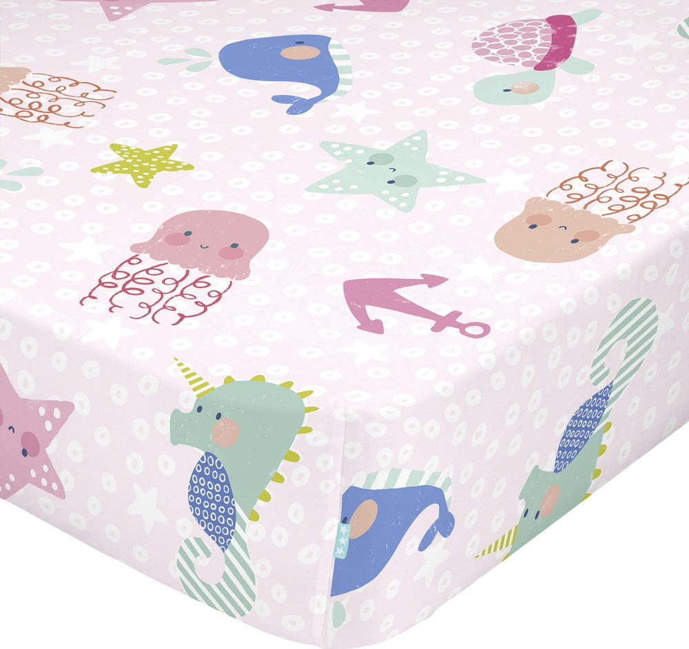 Dětské bavlněné prostěradlo Moshi Moshi Seamaid