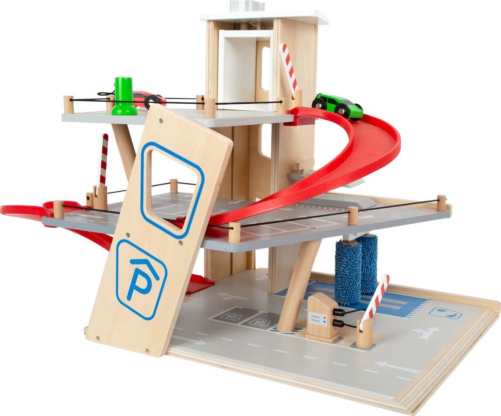 Dětské dřevěné parkoviště s autíčky Legler Car Park Legler