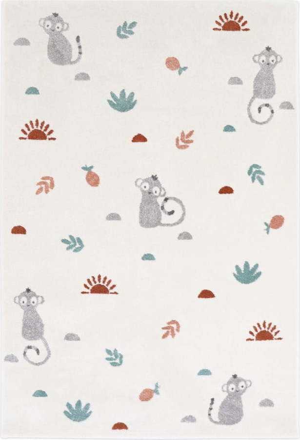Dětský koberec Nattiot Little Wild Monkey