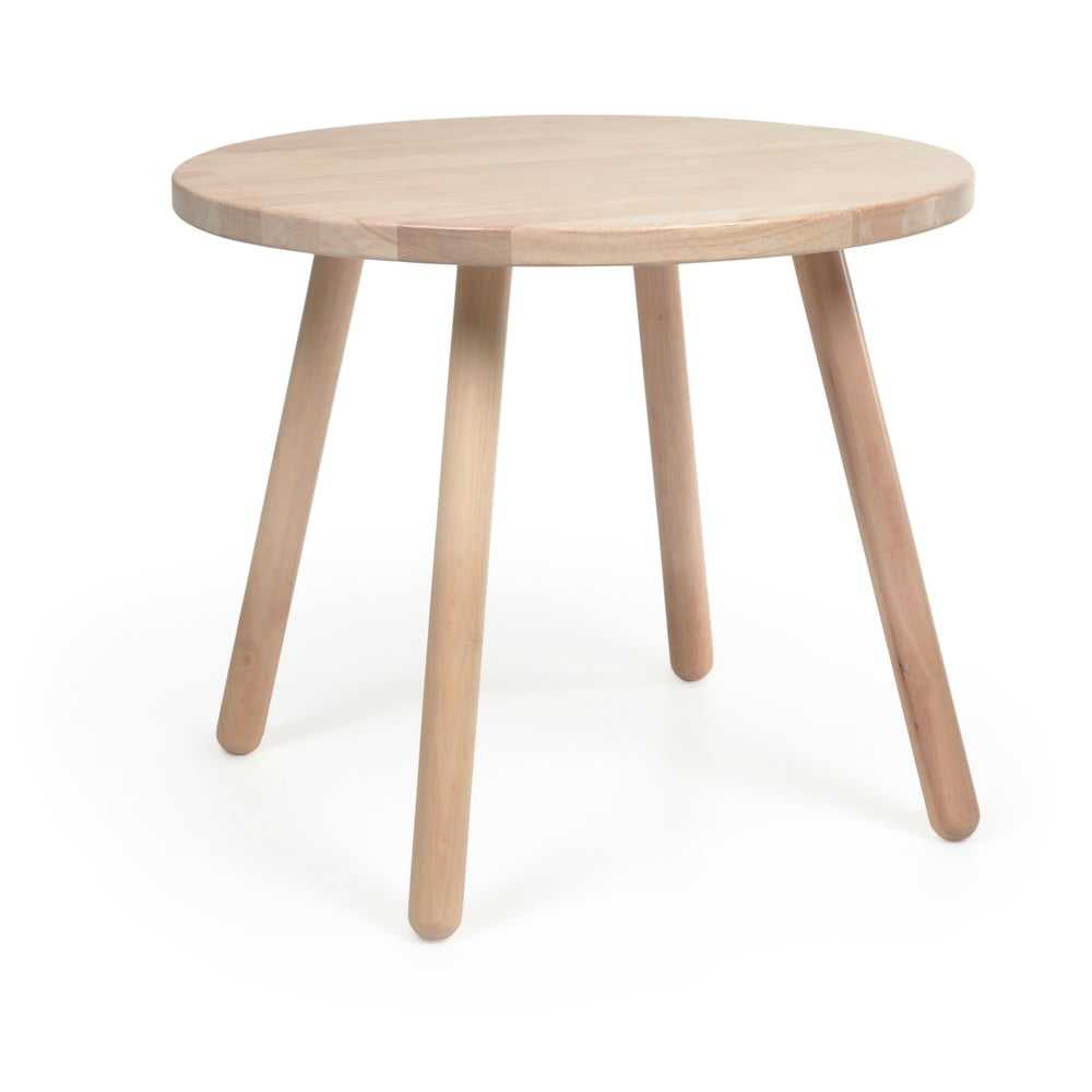 Dětský stůl z kaučukového dřeva Kave Home Dilcia