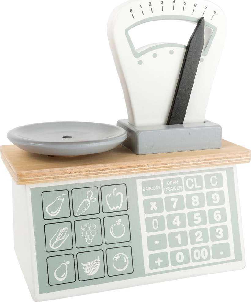 Dřevěná dětská kuchyňská váha Legler Legler