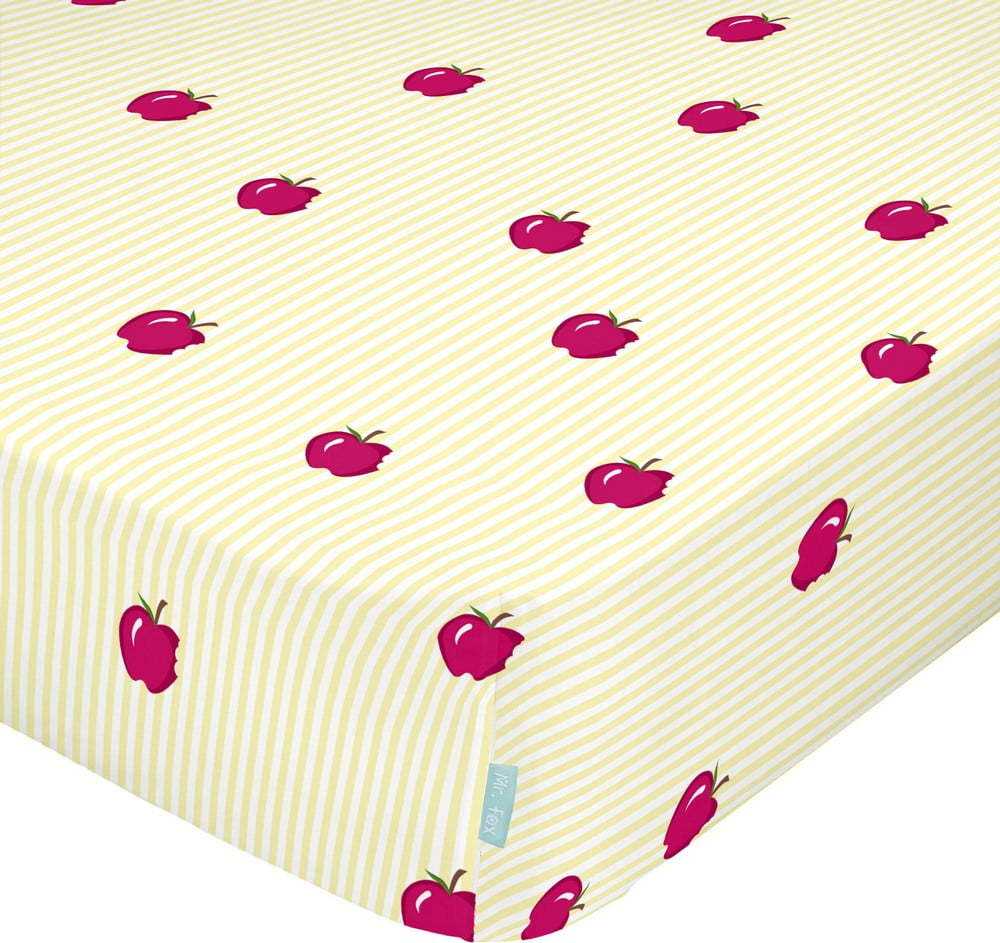 Elastické bavlněné prostěradlo Mr. Fox Mirror Mirror