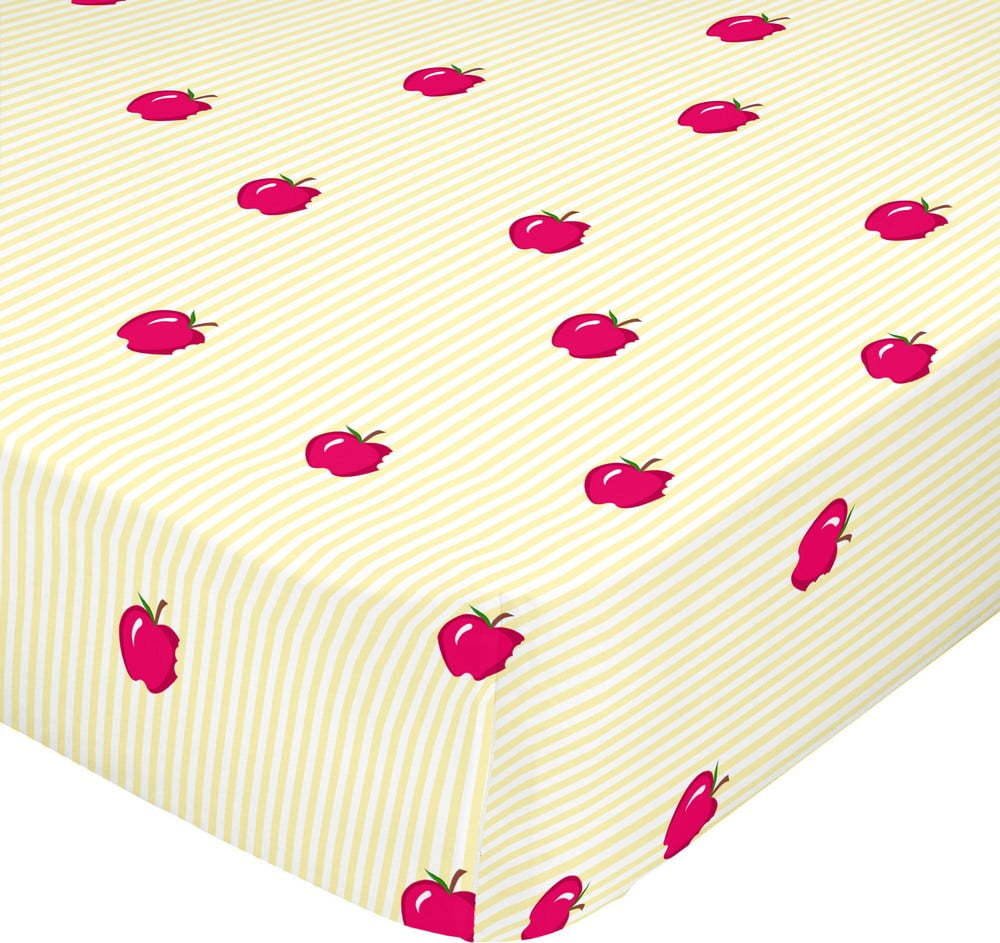 Elastické bavlněné prostěradlo Mr. Fox Mirror Mirror