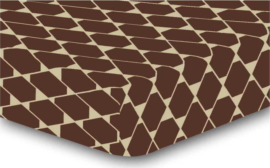 Elastické prostěradlo z mikrovlákna DecoKing Rhombuses