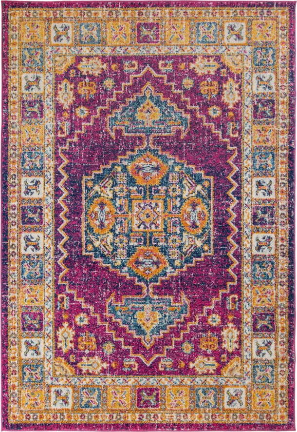 Fialový koberec Flair Rugs Urban Traditional