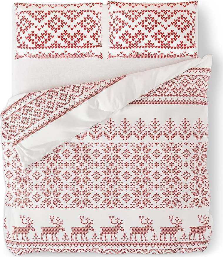 Flanelové povlečení na dvoulůžko AmeliaHome Snuggy Jolly