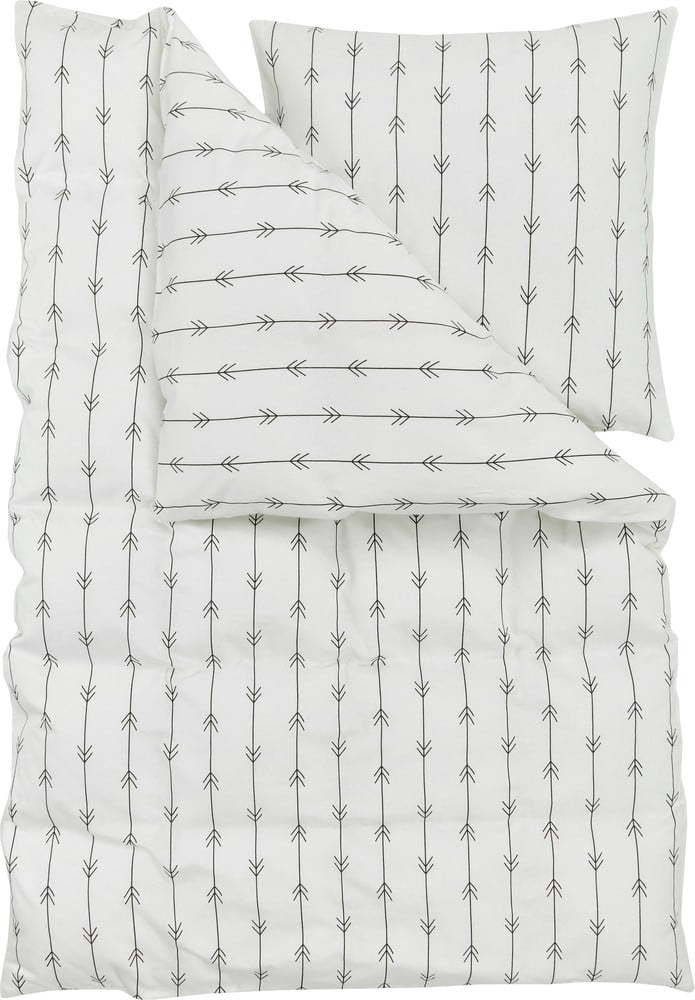 Flanelové povlečení na jednolůžko Westwing Collection Boho