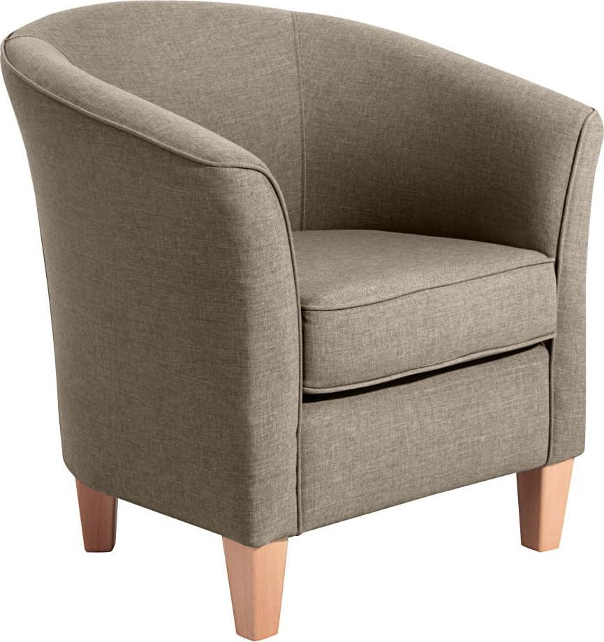 Hnědé křeslo Max Winzer Livia Sahara Max Winzer