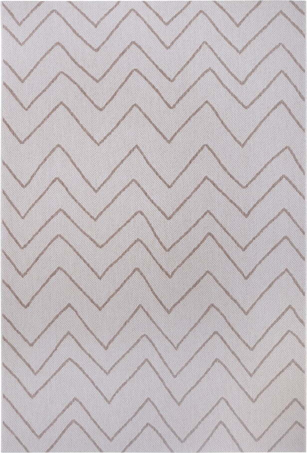 Hnědo-béžový venkovní koberec Ragami Lisbon