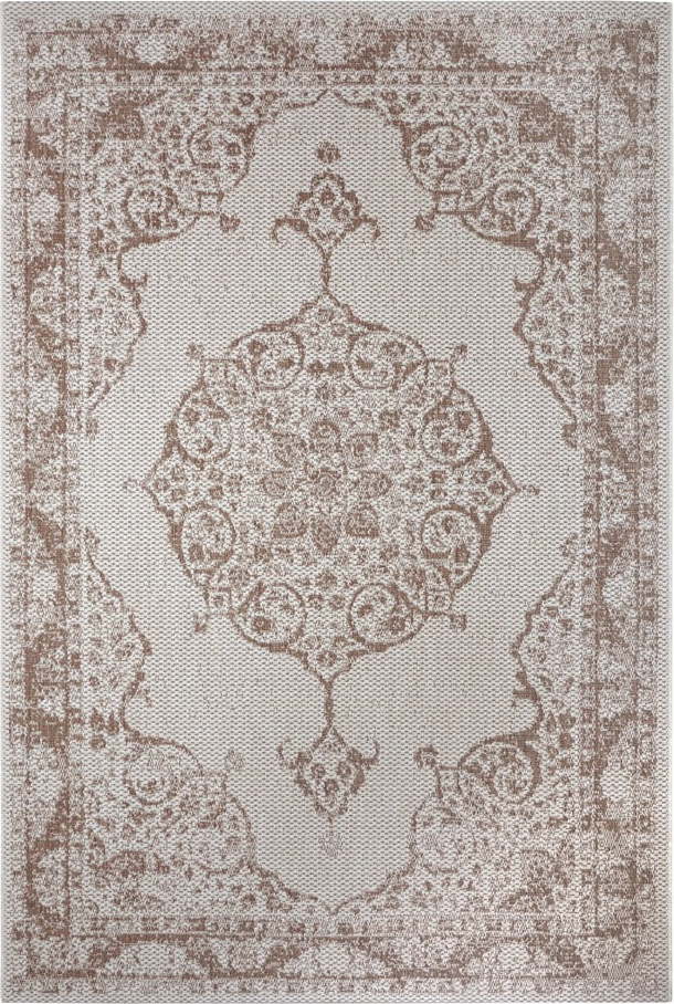 Hnědo-béžový venkovní koberec Ragami Oslo