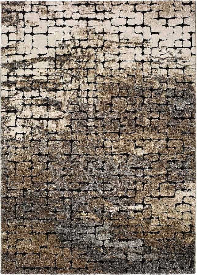 Hnědo-šedý Koberec Universal Hydra