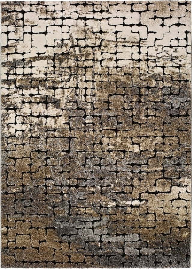 Hnědo-šedý Koberec Universal Hydra