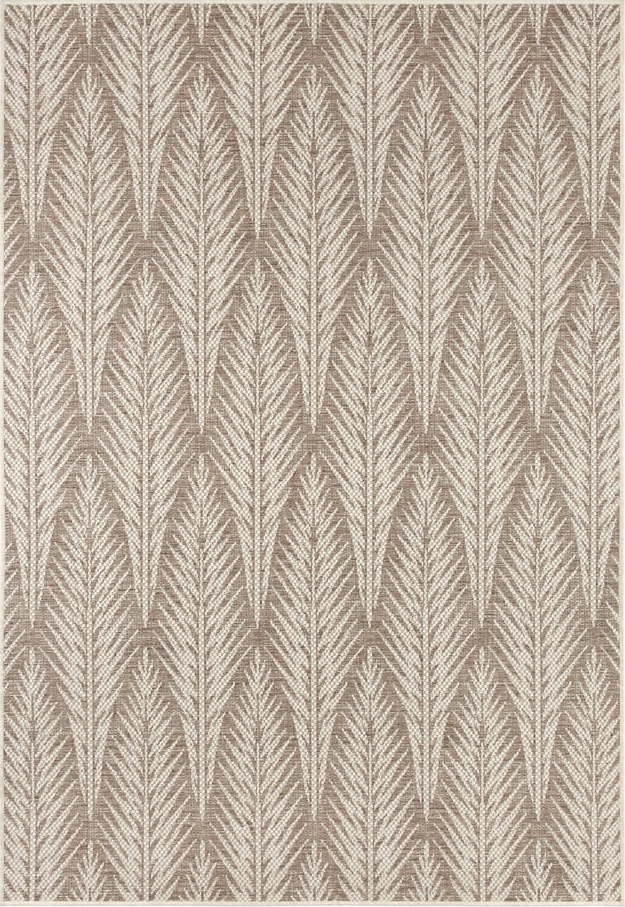 Hnědobéžový venkovní koberec NORTHRUGS Pella