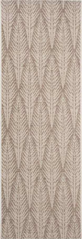 Hnědobéžový venkovní koberec NORTHRUGS Pella