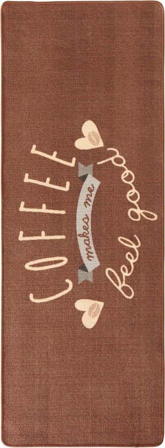 Hnědý kuchyňský běhoun Hanse Home Feel Good