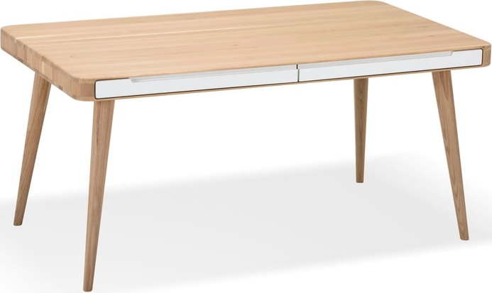 Jídelní stůl z dubového dřeva Gazzda Ena Two