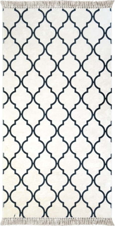 Koberec Vitaus Hali Madalyon Siyah